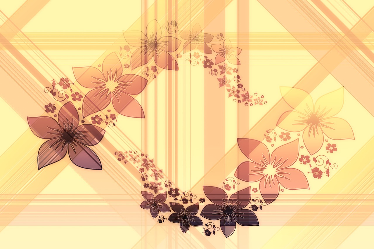 人体花卉展板!人体花饰设计