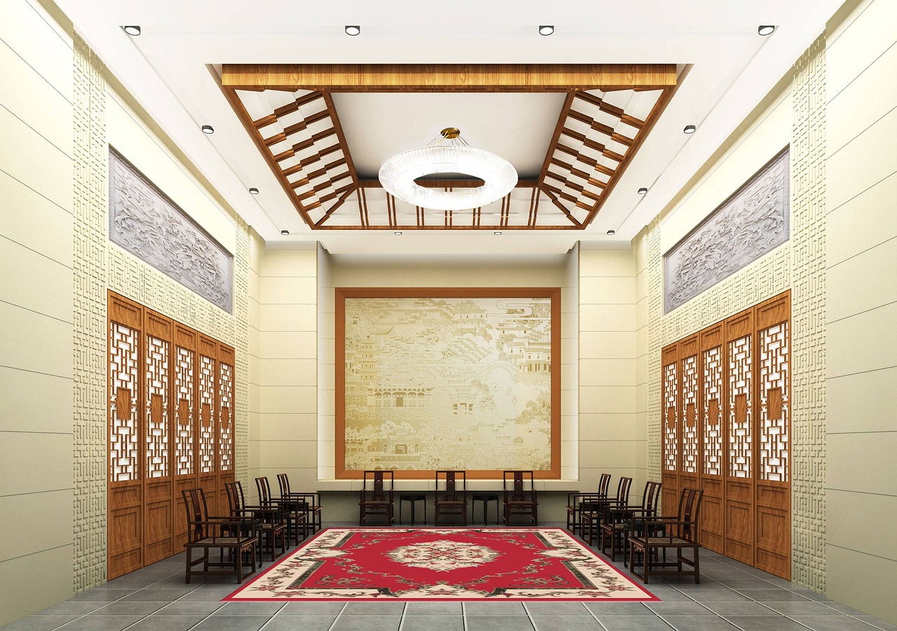 生态木装修茶室!生态木装修茶室效果图